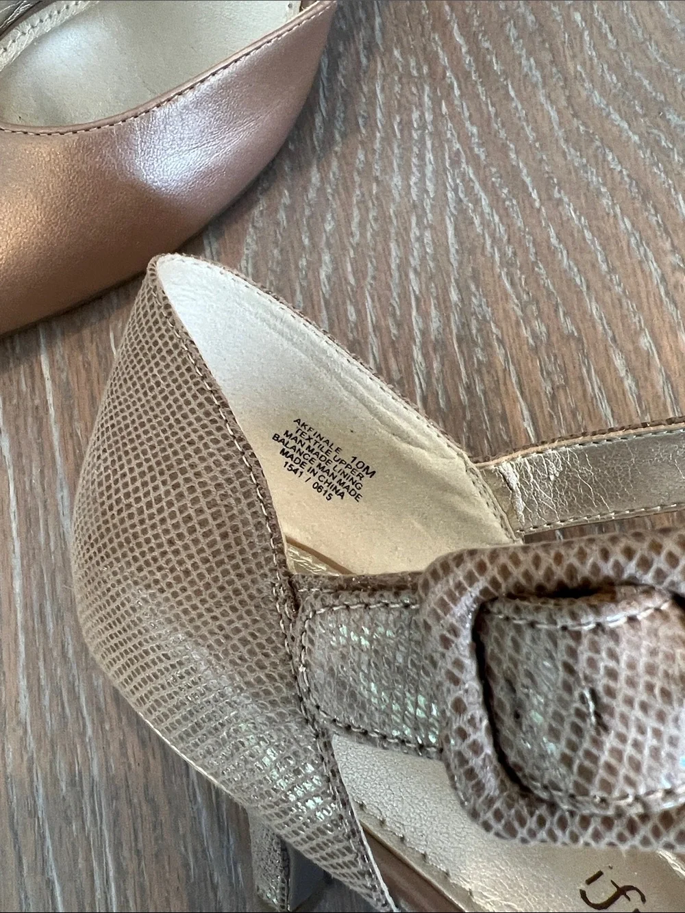 Anne Klein Pointed Toe Ankle Strap Heels Neutral